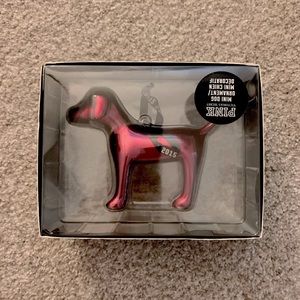 Victoria’s Secret PINK 2015 mini dog ornament